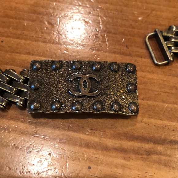 Authentic Vintage CHANEL metal Belt - Picture 1 of 3